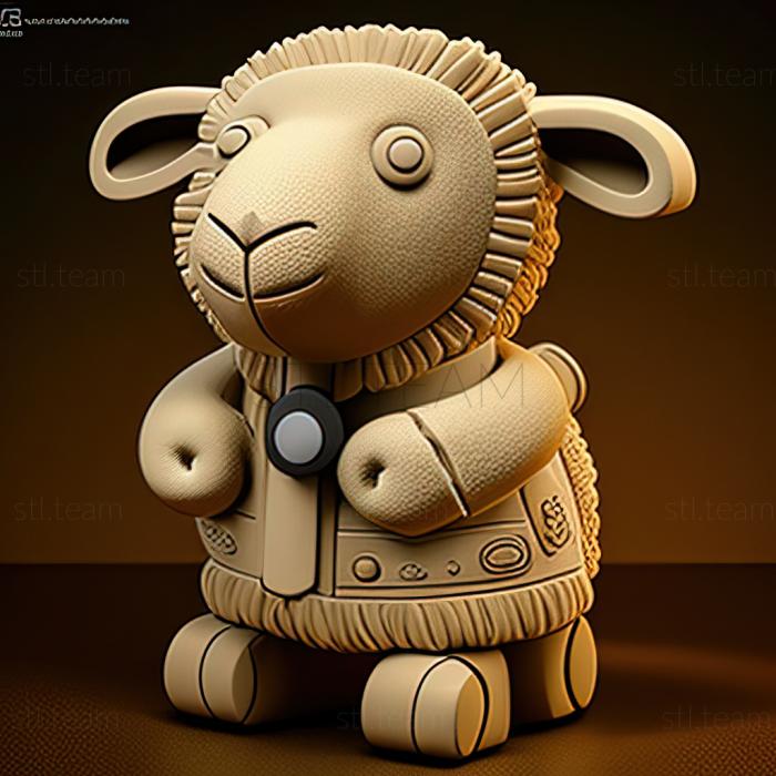 Characters st Lammy from Doctor Plush